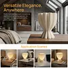 Striped Small Night Light Lamp Brightness Dimmable Aesthetic Ambient Lamp for Bedroom Living Room Christmas Birthday Party