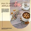 8pcs DIY Diamond Painting Coaster Kit With Holder - Sunset