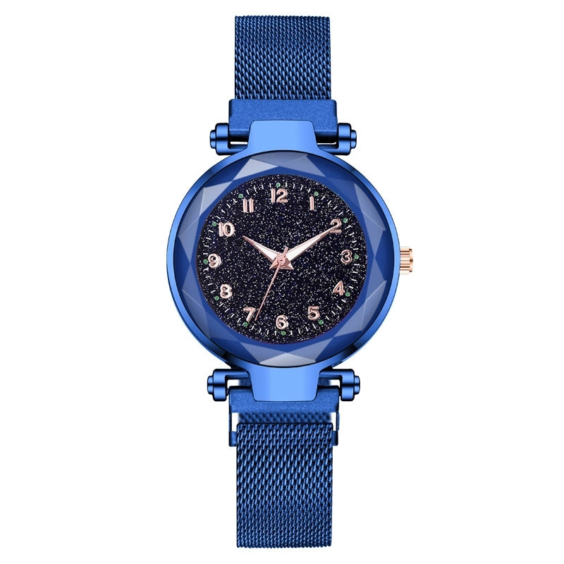 Minimalist Starry Sky Suction Buckle Quartz Watch Women’s Watches
