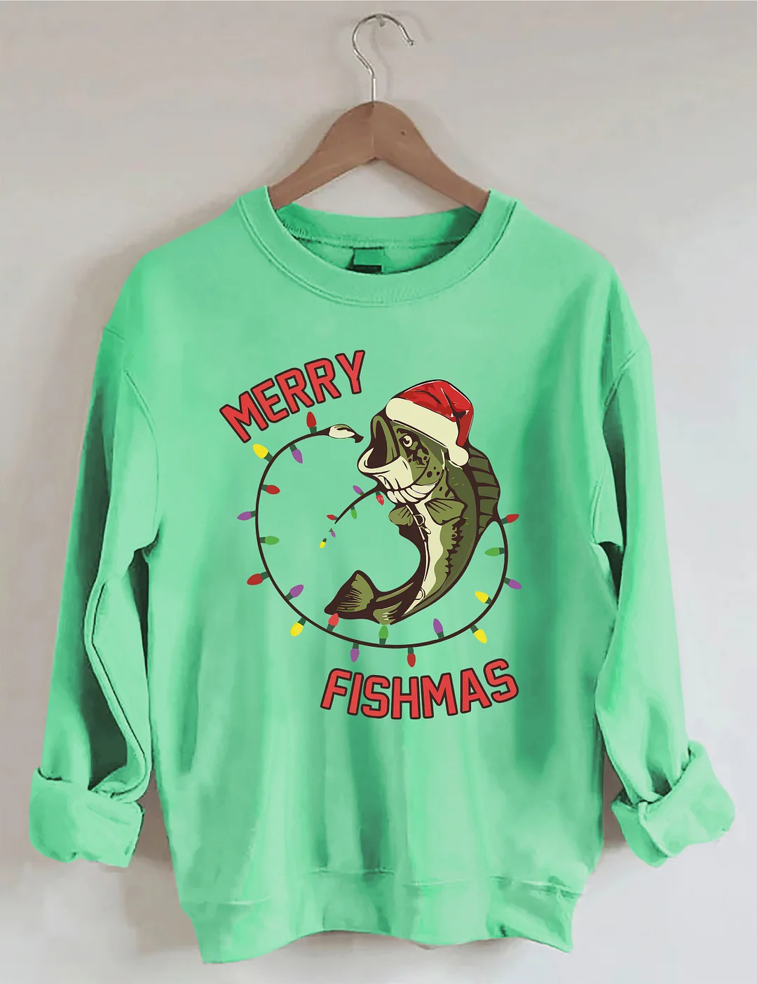 Merry Fishmas Sweatshirt