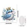 Diamond Painting Single-Side Bird Butterfly Desktop Art Kit for Home Decor