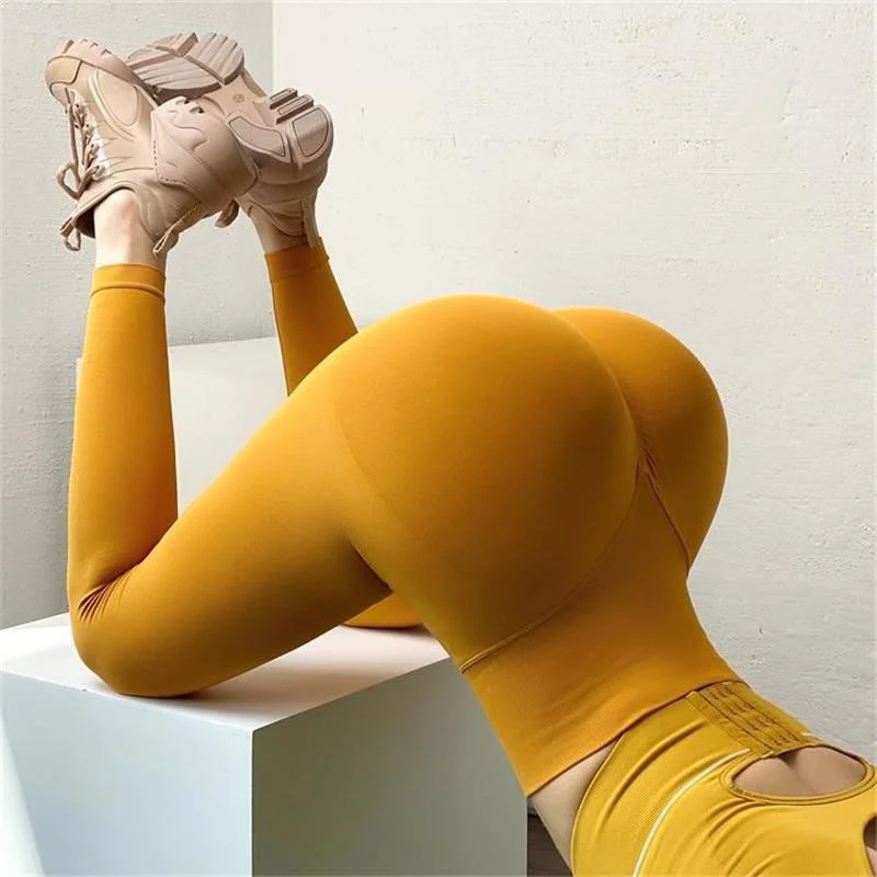High Waist Seamless Sport Legging Women Yoga Pants Super Stretchy Gym Workout Tights
