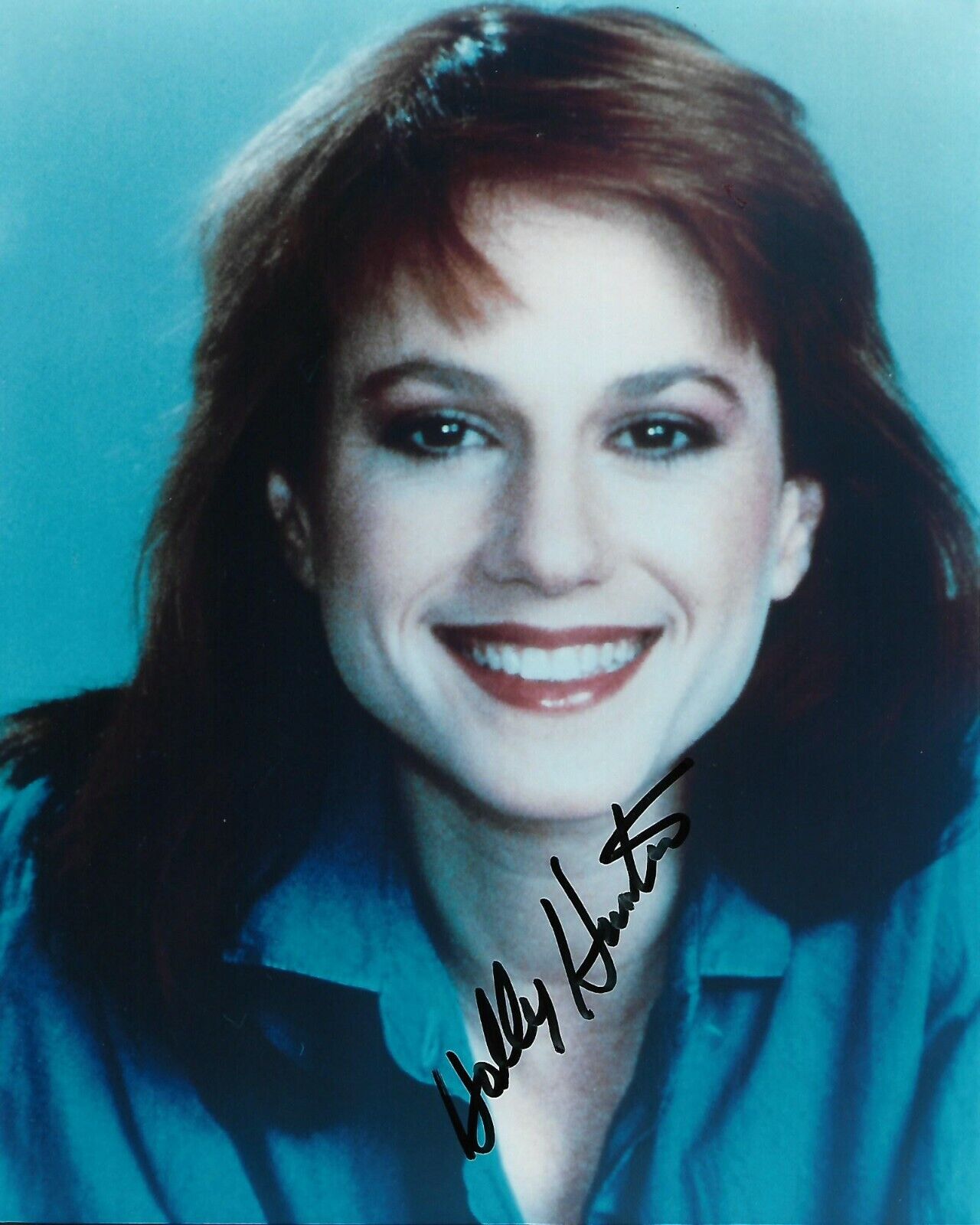 HOLLY HUNTER Autographed 8 x 10 Signed Photo Poster painting COA