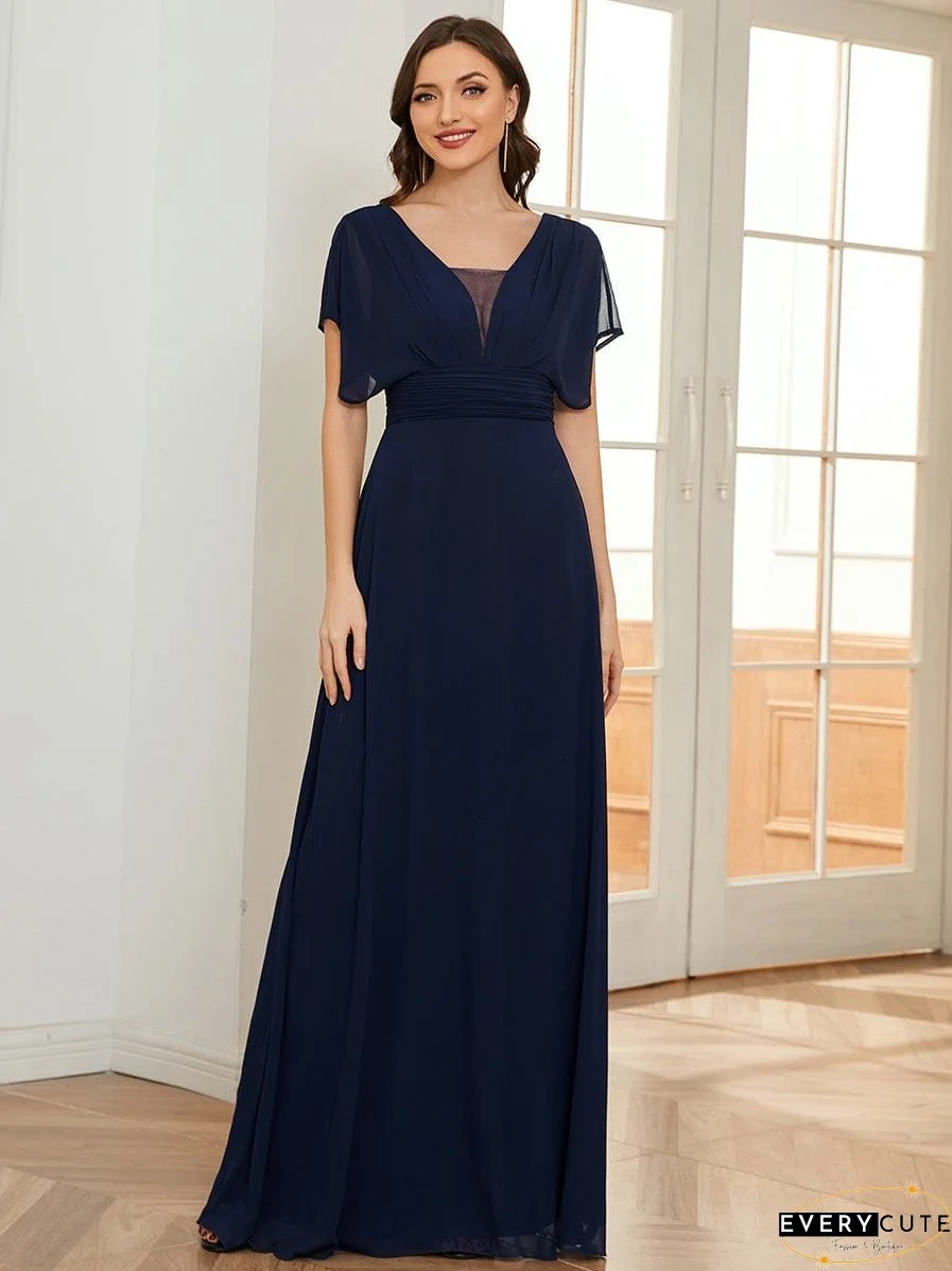 Versatile Chiffon Maxi Dress
