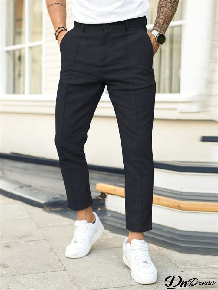 Men's British Style Wedding Party Formal Pants