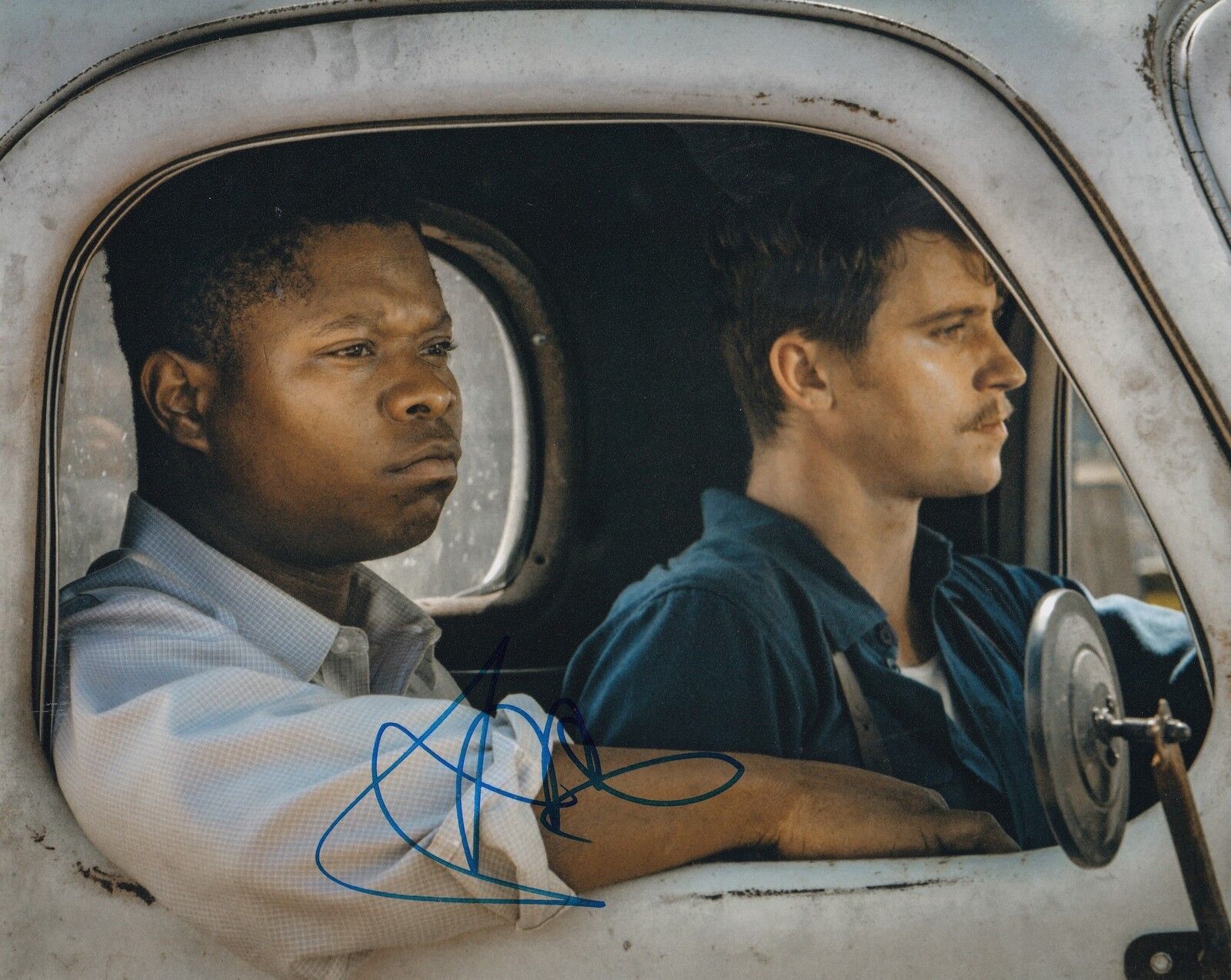 JASON MITCHELL signed (MUDBOUND) Movie 8X10 Photo Poster painting W/COA *Ronsel Jackson*