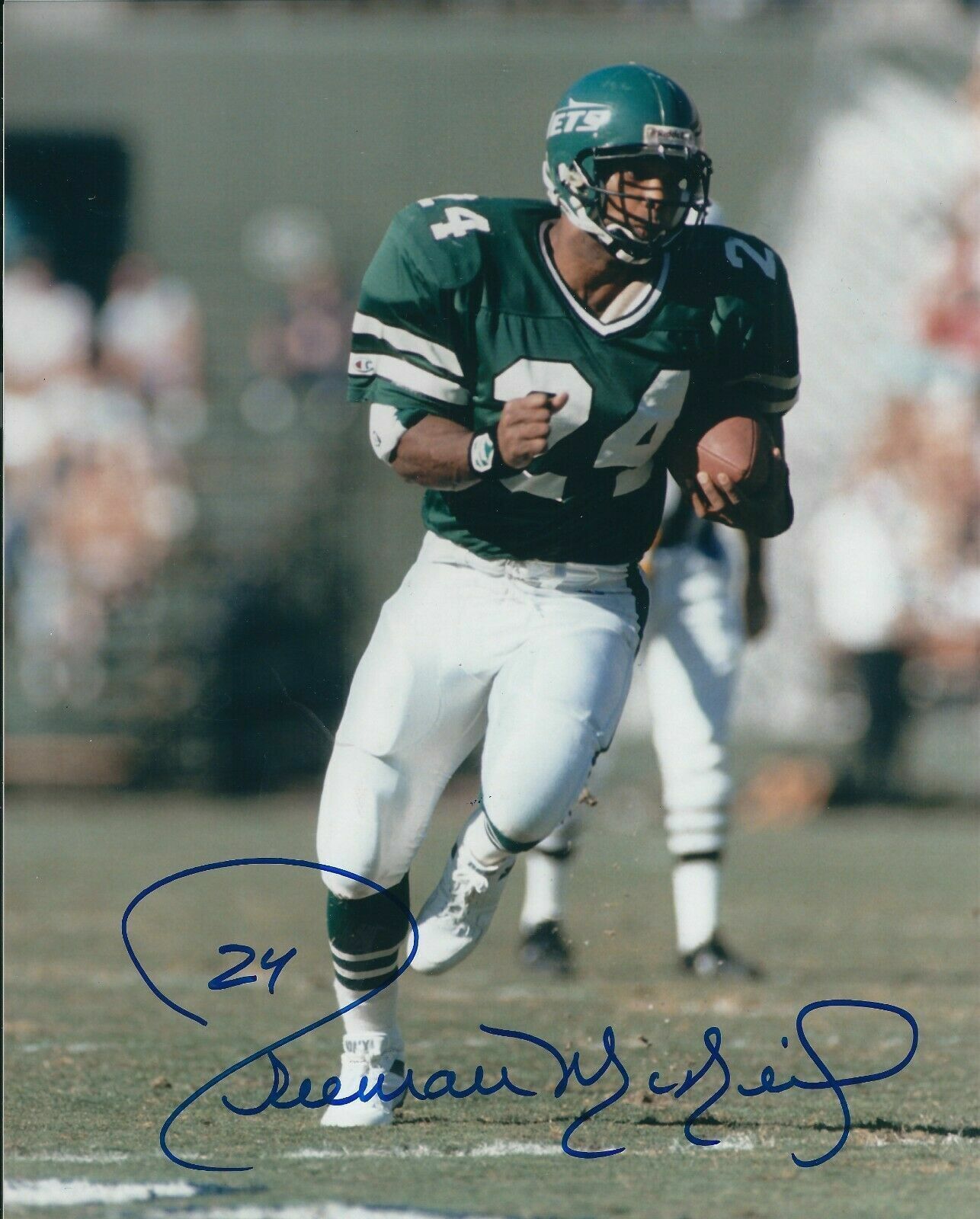 man McNeil Autographed Signed 8x10 Photo Poster painting ( Jets ) REPRINT