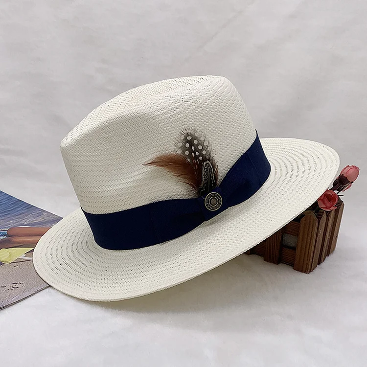 Miller Ranch Straw Trilby Fedora – Coffee[Fast shipping and box packing]