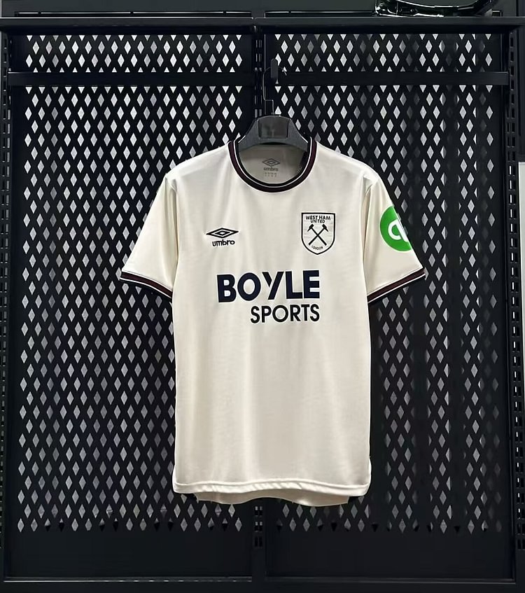 2025-26 West Ham United Away Kit - Fan Edition