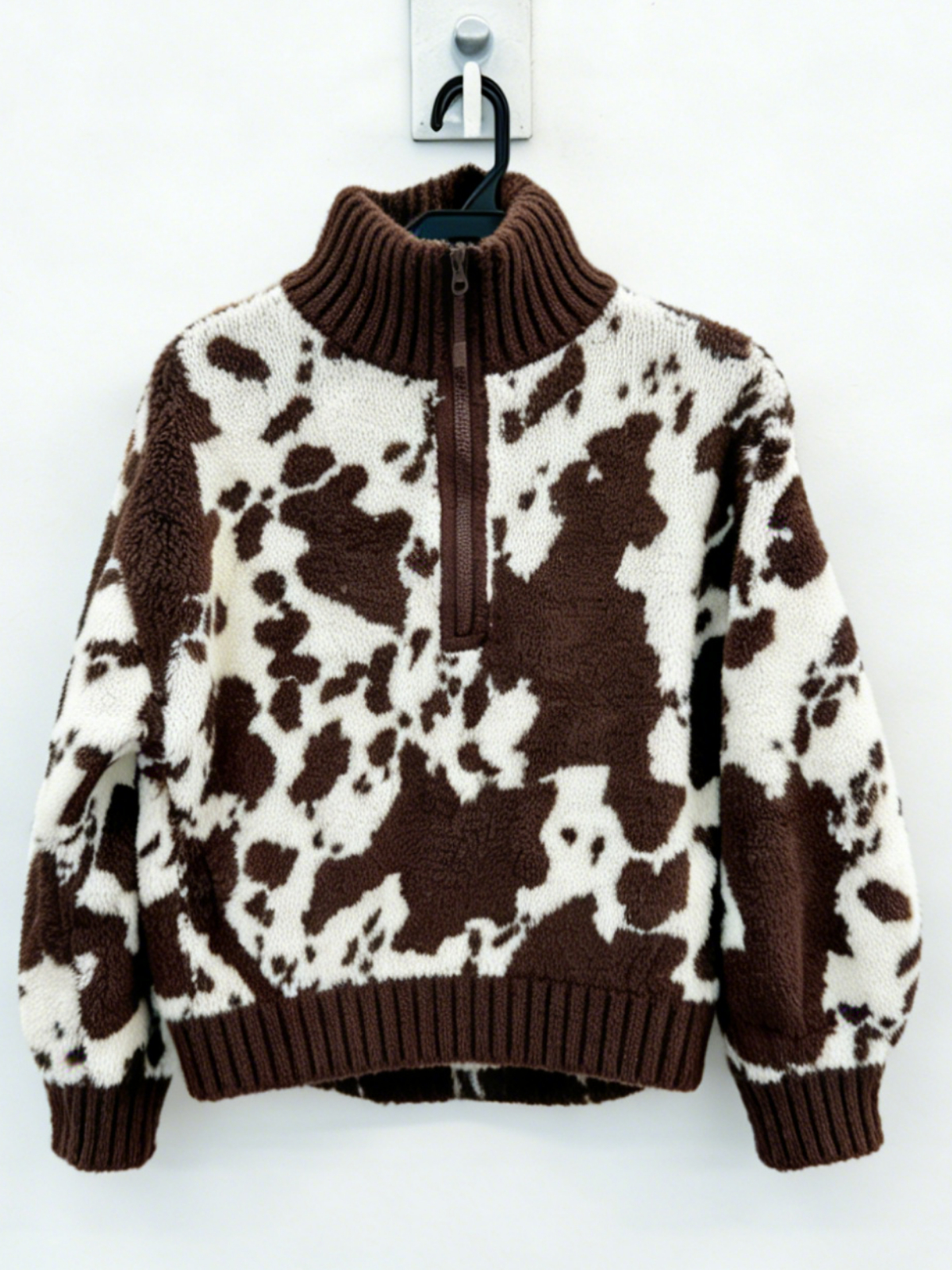  Vintage Western Hand-knitted Turtleneck Sweater Westsshops