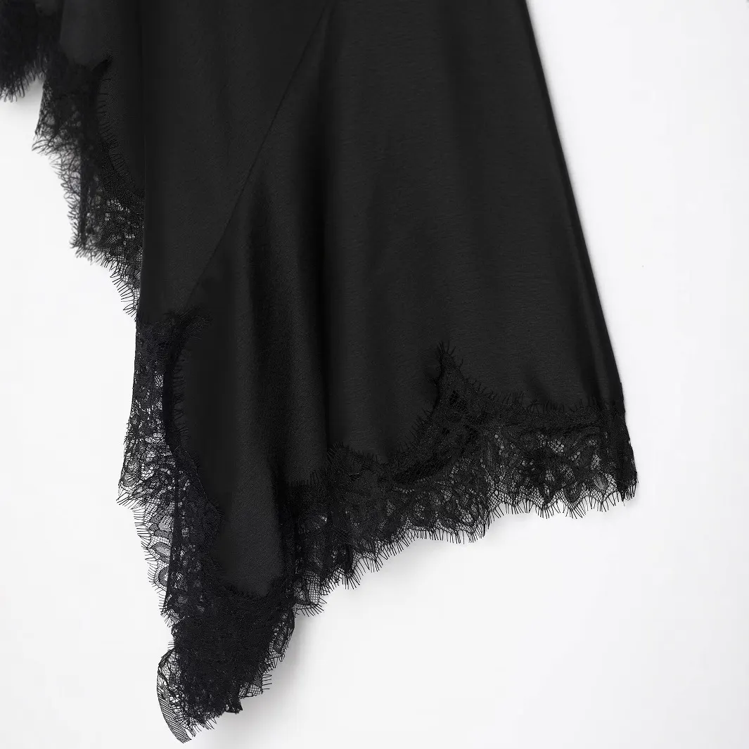 Nigikala Nigikala New Summer Women's Fashion Lace Silk-Sense Silk-Sense Dress 5919201