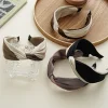Elegant Dual Colors Bowknot Ribbon Hair Band