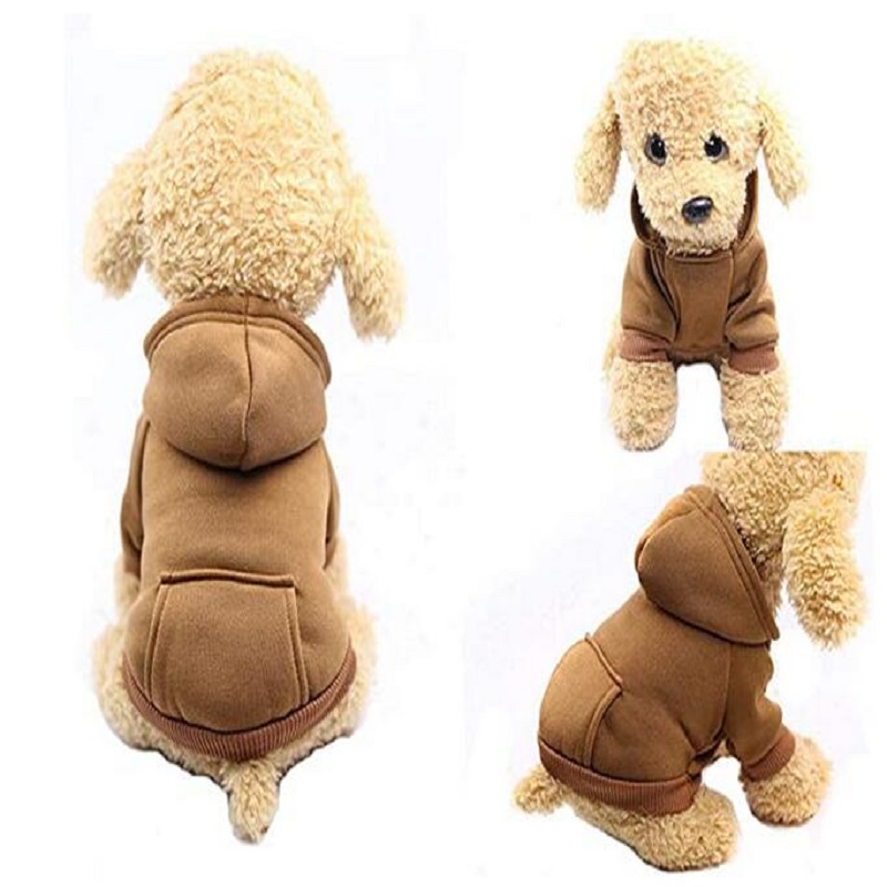 

Funny Soft Hoodie Pet Cloth Dog Cat Costumes Winter Coat Pet Supply, 501 Original