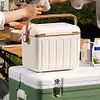 6L Camping Cooler Box Insulated Ice Chest Portable Ice Bucket for Outdoor Use