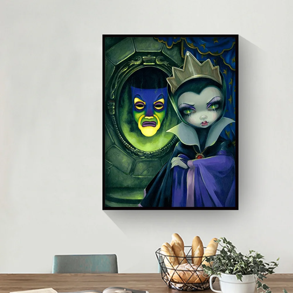 Full Round Diamond Painting 30*40cm - Big Eyes Doll