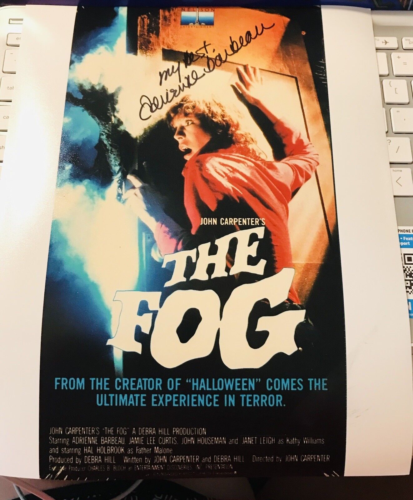 Adrienne Barbeau autographed signed 8x10 Photo Poster painting Beckett BAS COA Sexy The Fog D1