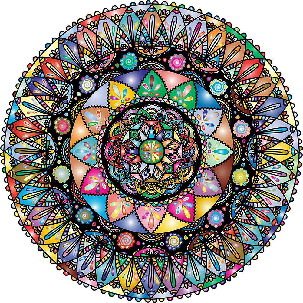 

Mandala - Round Drill Diamond Painting - 40*40CM, 501 Original