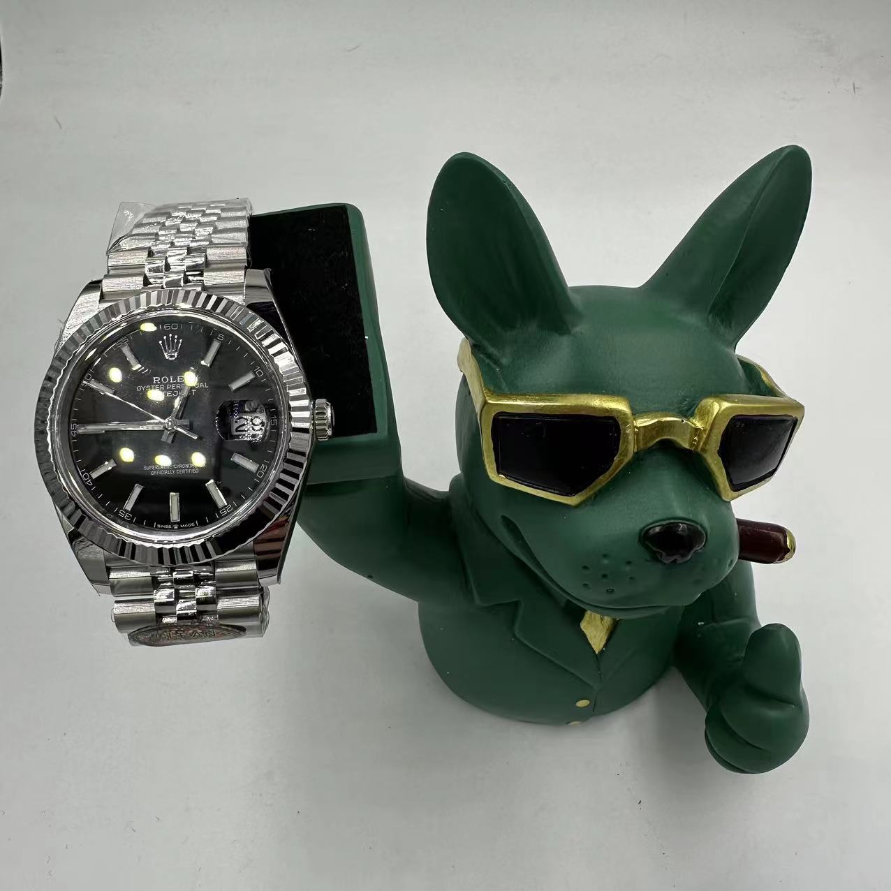 CLEAN厰 ROLEX 勞力士 日志型系列 黑色錶盤 男款