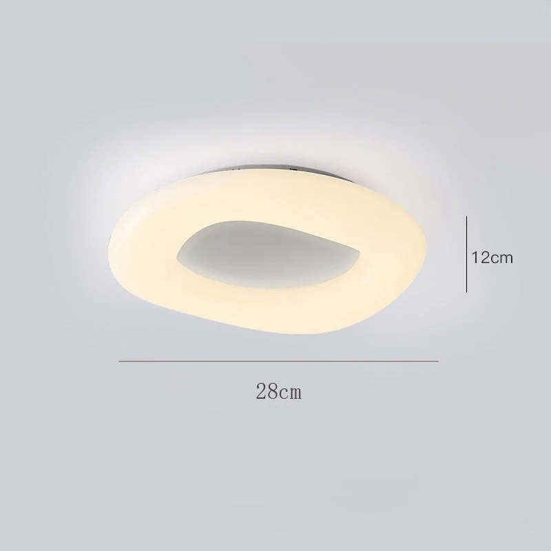 Donut Ceiling Lamp Modern Minimalist Bedroom Lamp Ring Creative Living Room