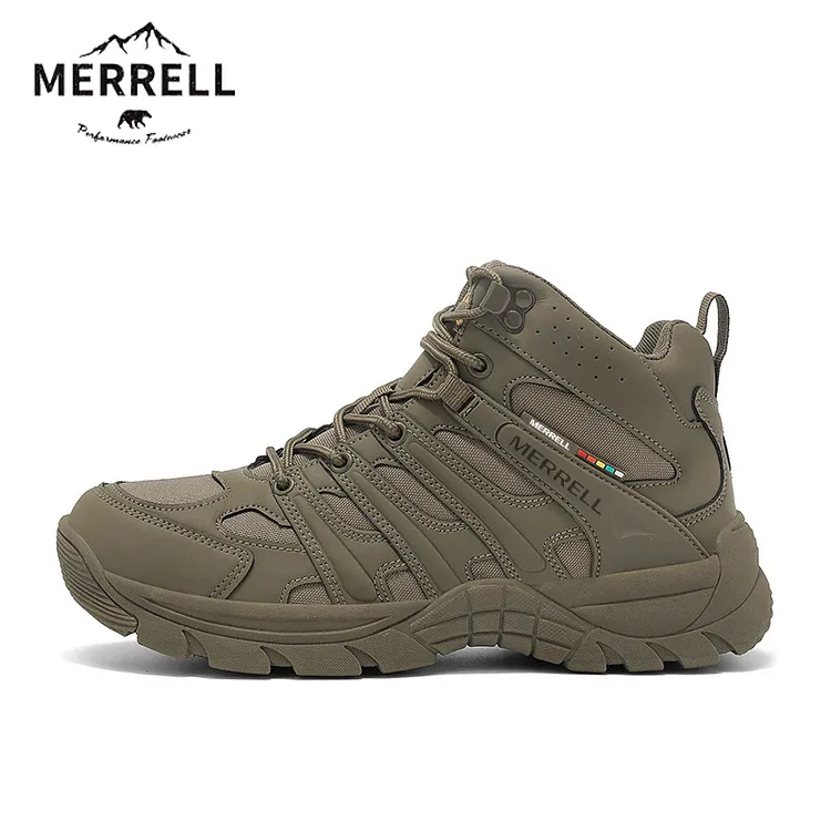 🥾 Męskie brązowe buty trekkingowe Merrell &ndash; Zdobądź każdy trudny g&oacute;rski szlak