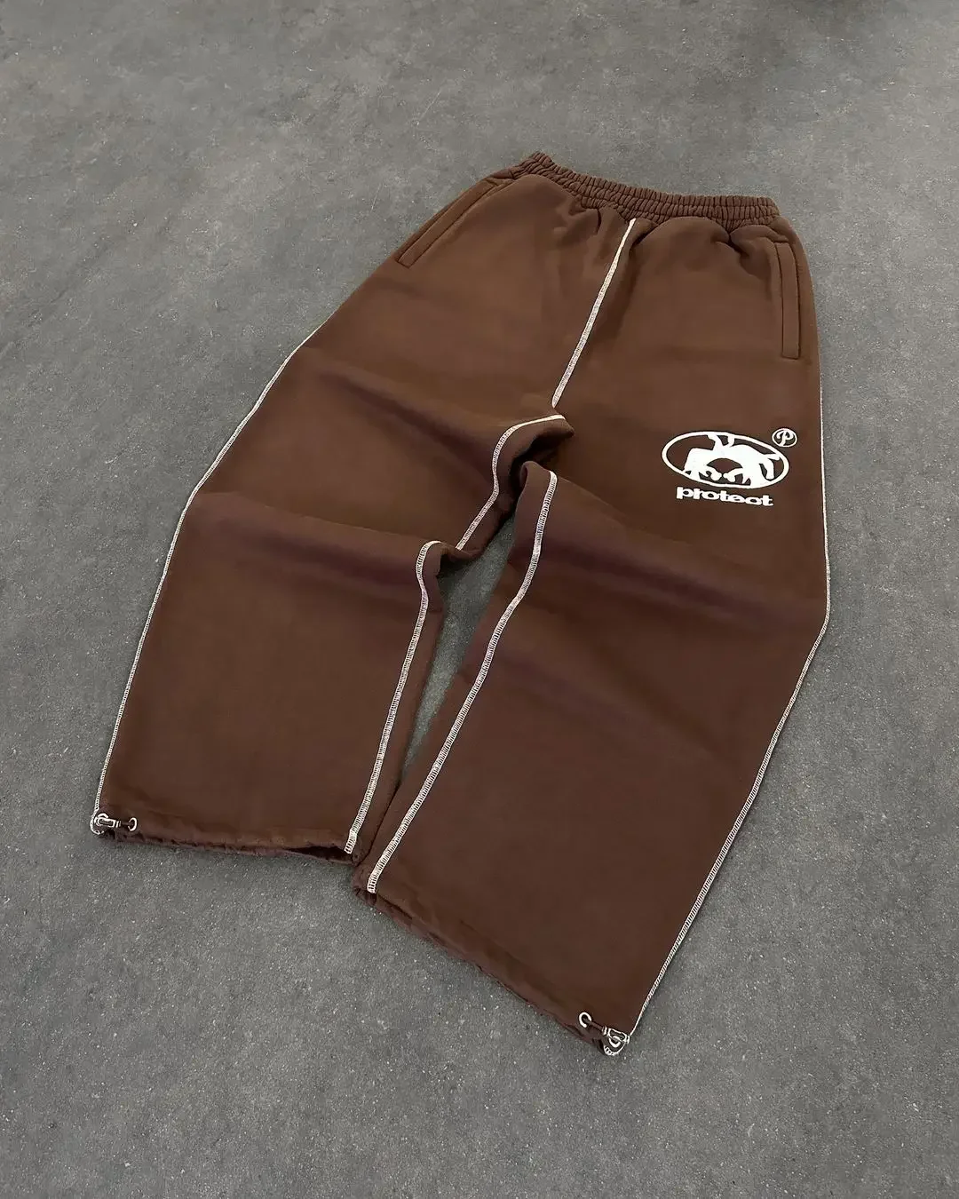 Quantumsparkhub Harajuku American style Man Long Pants Casual Embroidery Cargo Streetwear Joggers Men Y2k Trousers Work Pants Korean Streetwear