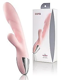 pornhint Pornhint Joy Heated Rechargeable Waterproof Rabbit Vibrator 8 Inch - Oona