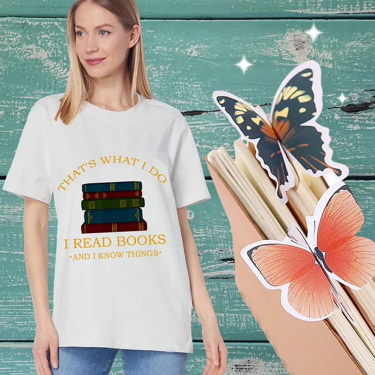 Book T-Shirt with Free Gift -BSTC1667