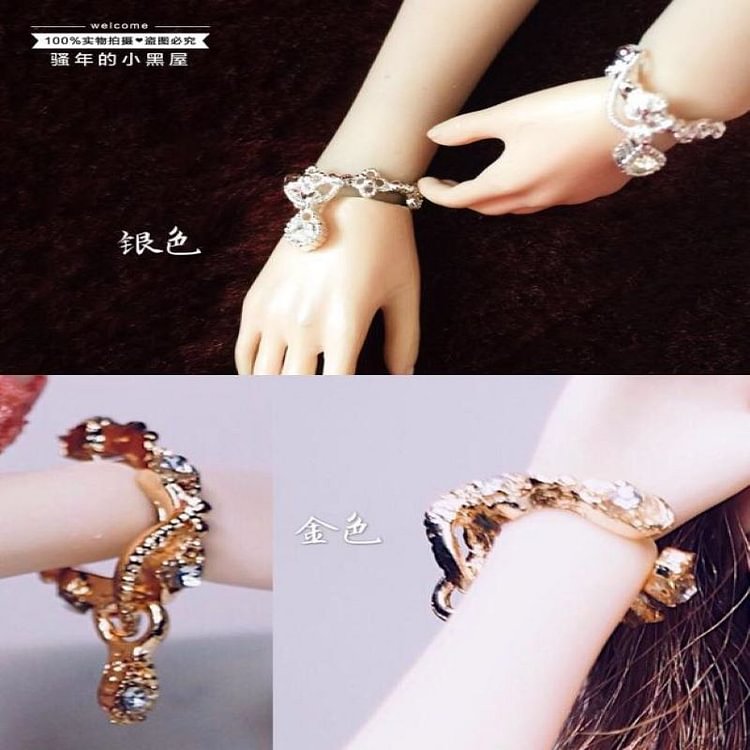 1/6 scale Crystal Bracelet For 12inch Female Action Figure-aliexpress