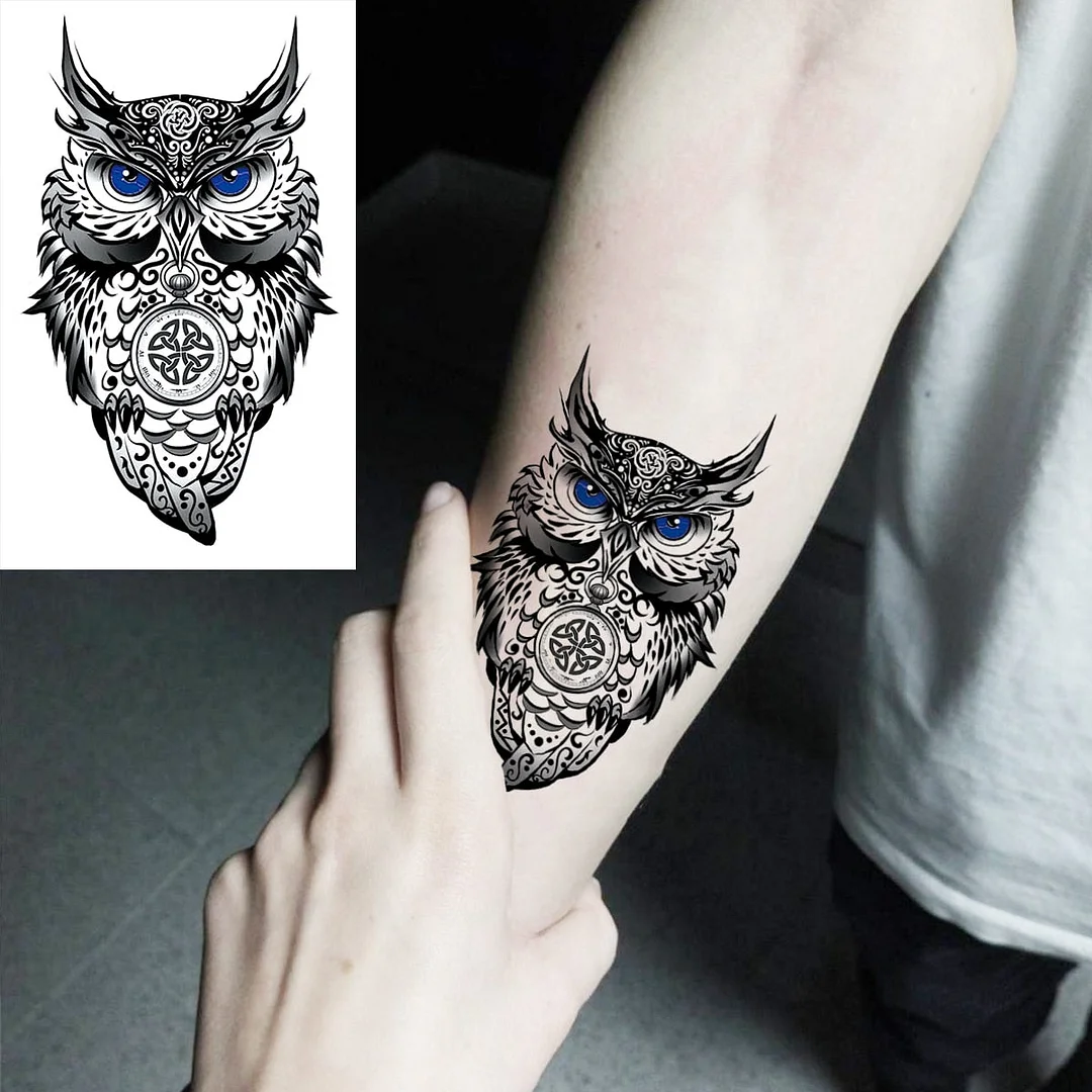 Black Whale Fashion Arm Temporary Tattoos For Women Girl Butterfly Swallow Fake Tattoo Sticker Body Art Waterproof Tatoo Sticker