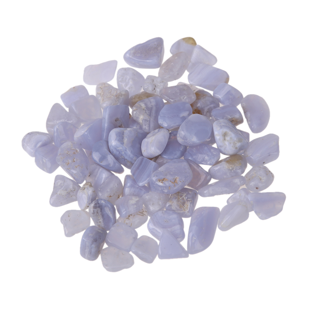 

100g Natural Blue Lace Agate Gravel Quartz Crystal Rock Degaussing Stones, 501 Original