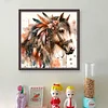 (US Local)Horse-11CT Stamped Cross Stitch Kit(40x40cm)