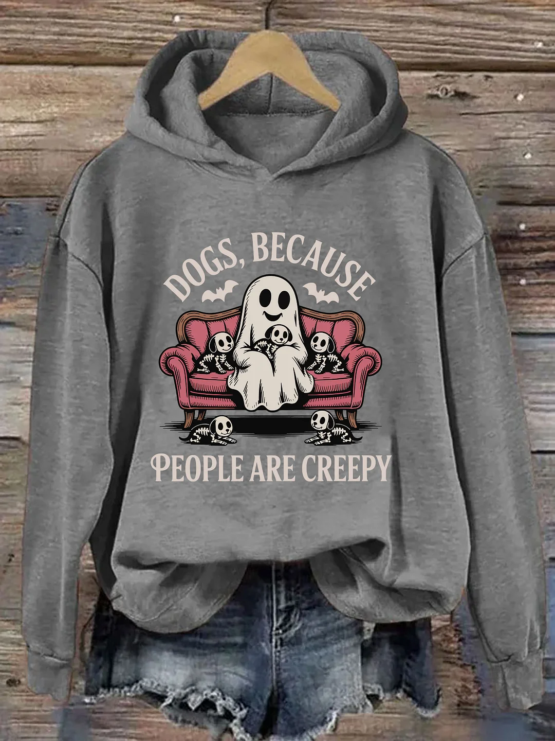 Dogs Because People Are Creepy Hoodie