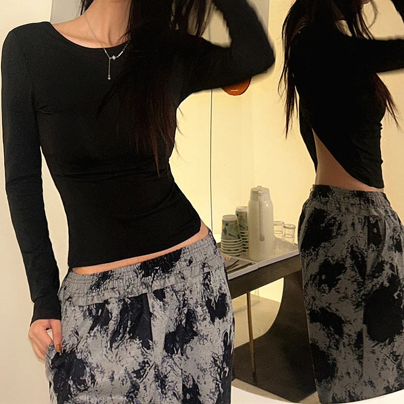 Uveng Uveng Winter Hot Style Fashion Sexy Fresh And Sweet Slim Versatile T-Shirt Jacket Female