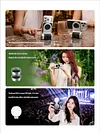 2X Ultra Teleconverter Magnification Lens for Long-Range Portrait and Concert Photography - Compatible with iPhone 17/16/15 Pro Max - Photography Handle and Assist Kit