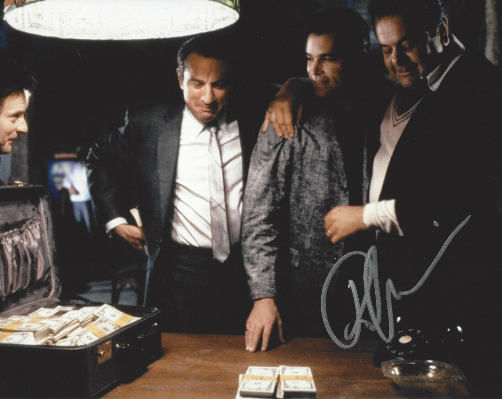 PAUL SORVINO HAND SIGNED 'GOODFELLAS' PAULIE 8X10 Photo Poster painting w/COA 1 ACTOR PROOF