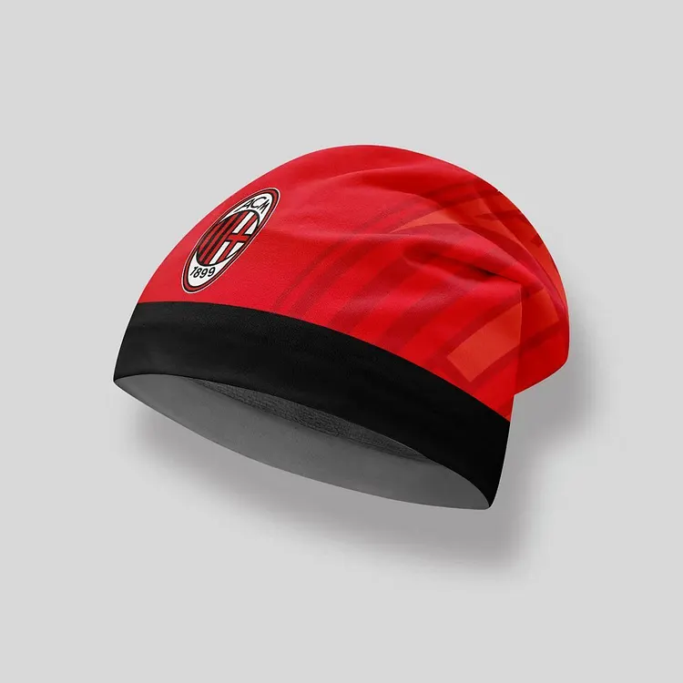 AC Milan - Headband/Hood - Breathable Fleece Lined for Warmth - Hat