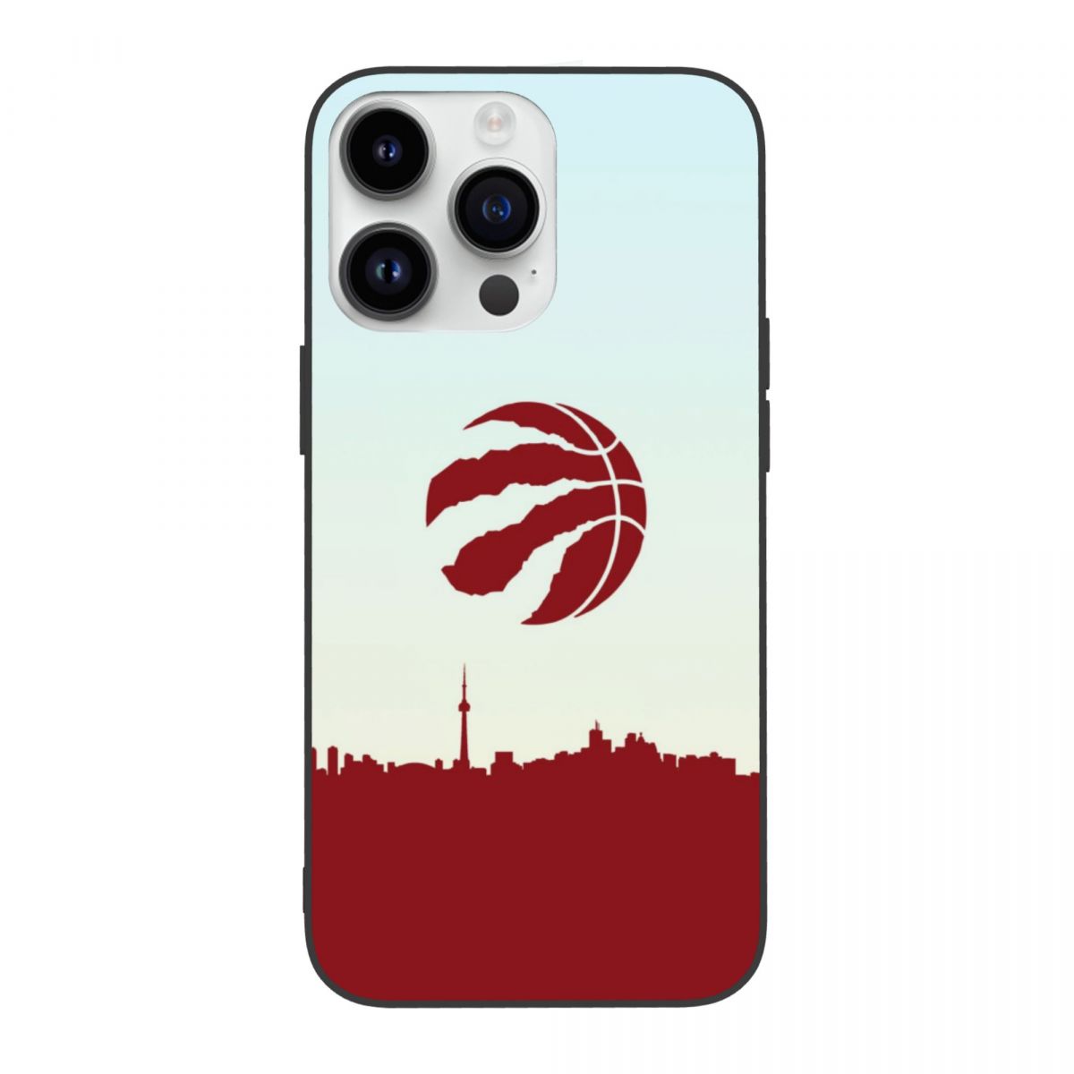 Toronto Raptors Landscape Logo iPhone 14 Thin Case