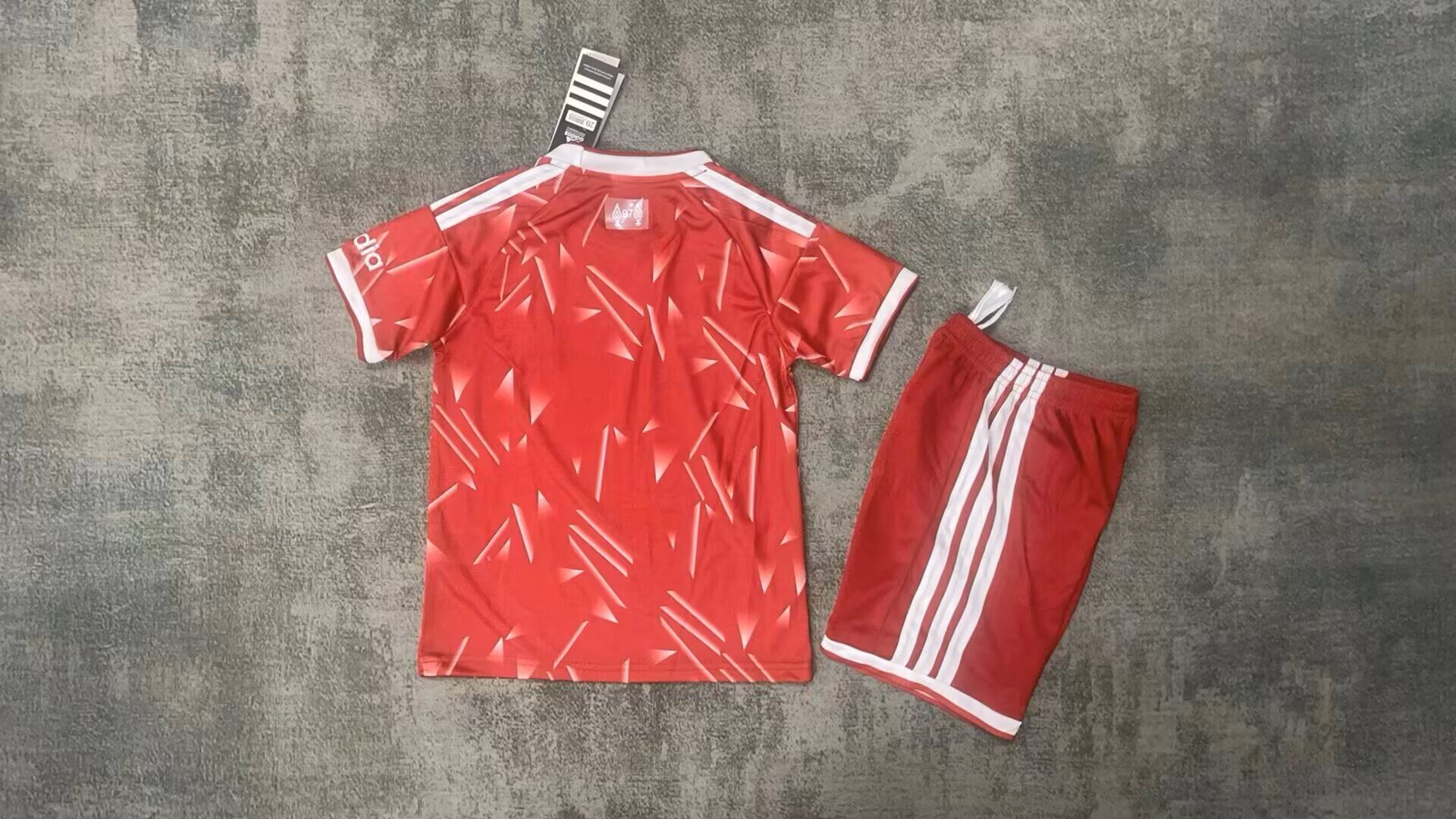 26/27 Liverpool Red Kids Kit Green Football jersey Thai Quality