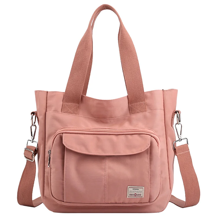 Nylon Commute Bag Casual Shopping Bag Fashion Adjustable Strap Portable for Work