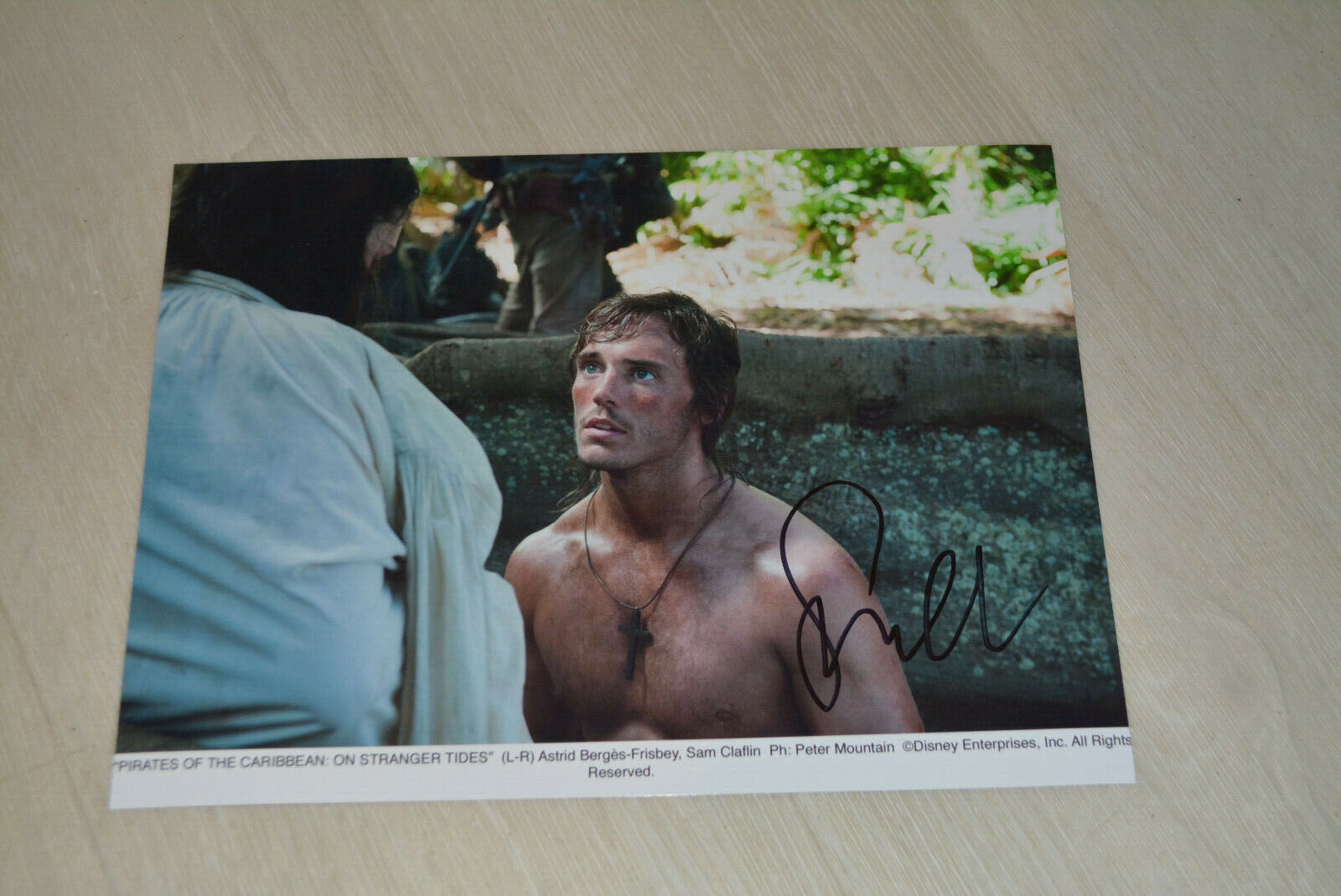 SAM CLAFLIN signed autograph In Person 8x10 PIRATES OF THE CARIBBEAN