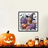 Diamond Painting - Partial Special Shaped Drill - Halloween Pumpkin(Canvas|30*30cm)