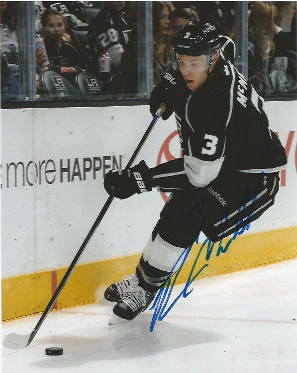 Los Angeles Kings Brayden McNabb Signed Autographed 8x10 Photo Poster painting COA