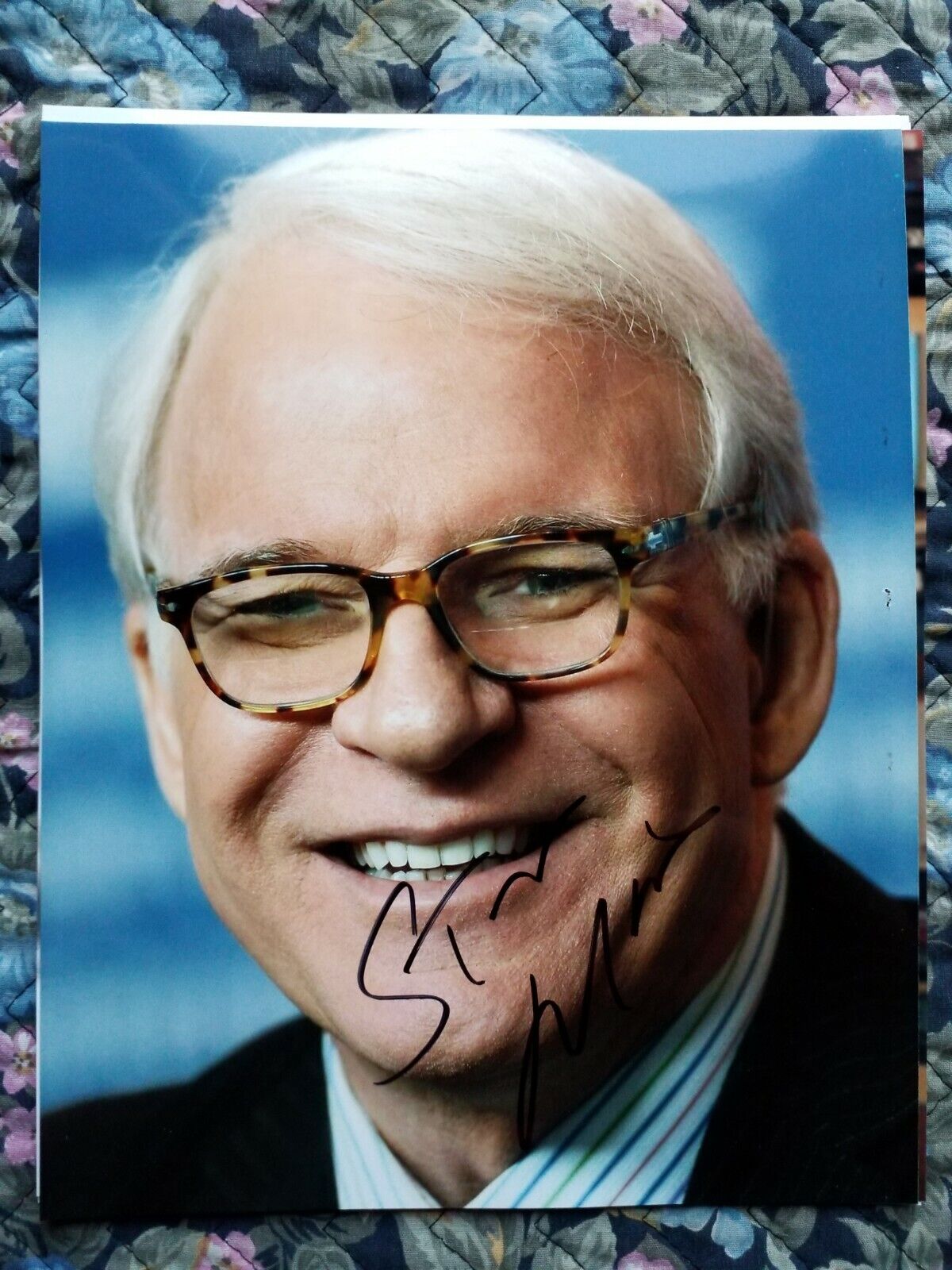 Autographed Steve Martin Authentic Signed 8 x 10 Photo Poster painting Really Nice. SNL