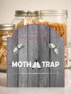 5Pcs Pantry Moth Traps with Pheromones Prime Powerful Moth Traps (Black)