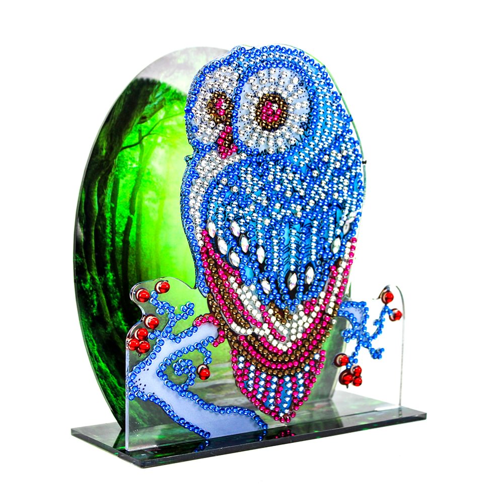 Bird 3D Diamond Painting Ornament Special Shaped Embroidery Kit Home Decor
