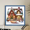 (Multi-Style) Christmas Cottage-11CT Counted Cross Stitch 50*50cm/19.69*19.69in