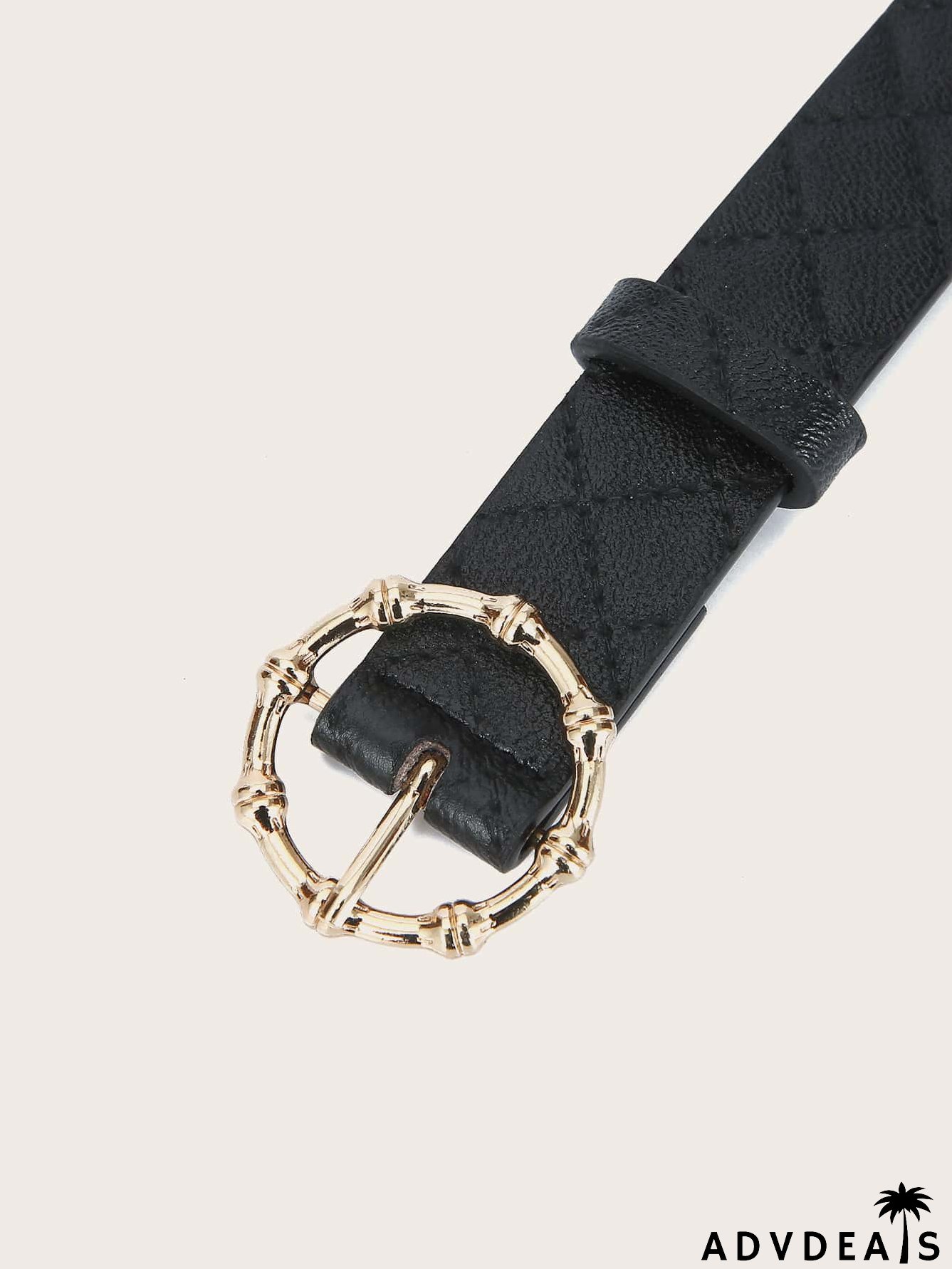 Bamboo Joint Buckle Belt