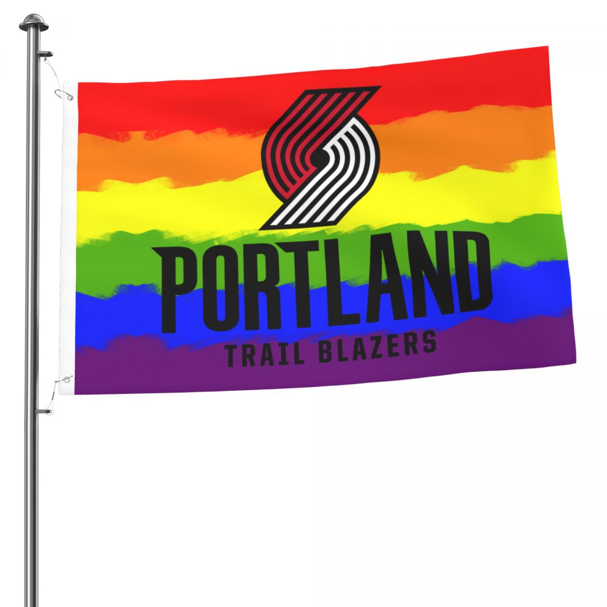 Portland Trail Blazers Traditional Pride 2x3 FT UV Resistant Flag