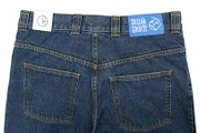 Standawon school outfits Hip Hop Polar Big Boy Jeans Y2K Pants Sweatpant Cartoon Retro Blue Baggy Jeans Embroidery Men Women Fashion Casual Wide Trouser