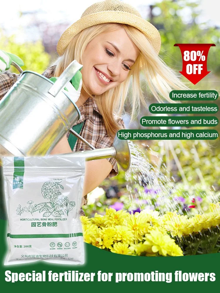 Special Bone Meal Organic Fertilizer - Promote The Growth of Flowers and Fruits